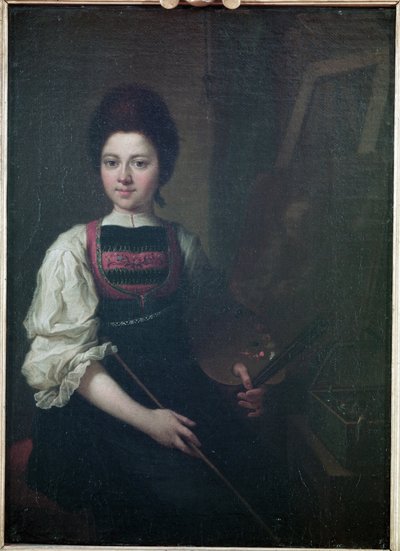 Autoportrait, 1763 - Angelica Kauffmann